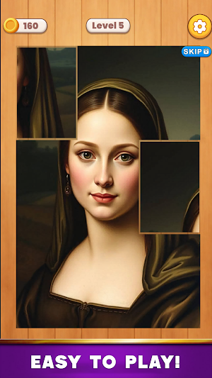 JigSolitaire Art Story Jigsort Screenshot 1
