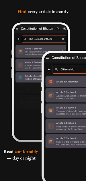 Constitution of Bhutan Screenshot 3