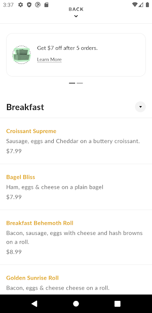 Lenox Hill Deli Screenshot 2