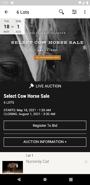 Horseman’s Choice LLC. Screenshot 1