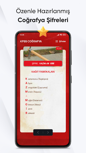 KPSS Coğrafya Önemli Şifreler Screenshot 2