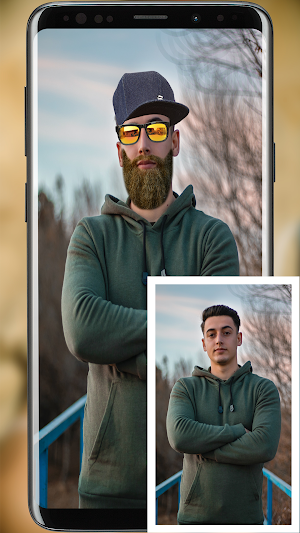 Beard Photo Editor App Screenshot 0