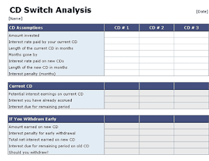 Gross Profit & Loss Templates Screenshot 2