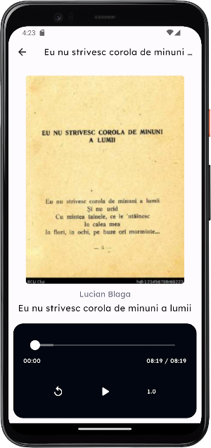 Comentarii BAC audio Screenshot 3