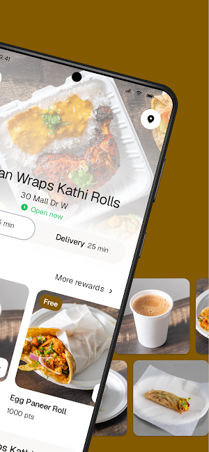 Indian Wraps Kathi Rolls Screenshot 1