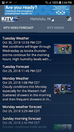 KITV Honolulu Weather-Traffic Screenshot 3