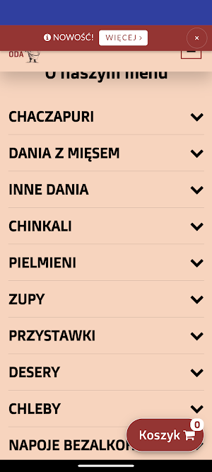 Kuchnia Gruzinska ODA Screenshot 0