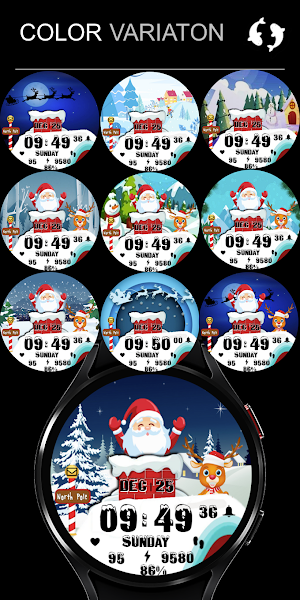 Christmas Santa on North Pole Screenshot 1