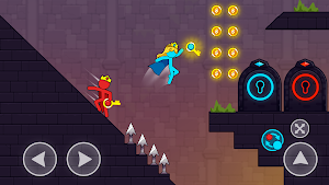 Red And Blue Stickman Screenshot 2