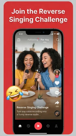 Reverse Audio: Sing Challenge Screenshot 0