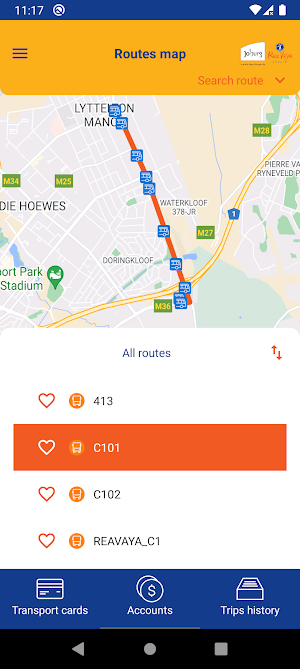 Rea Vaya Screenshot 1