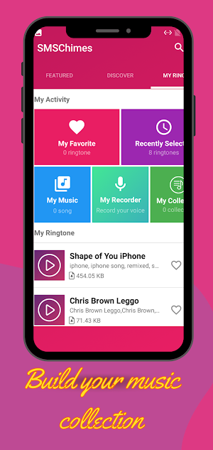 SMSChimes: SMS Ringtones Screenshot 3
