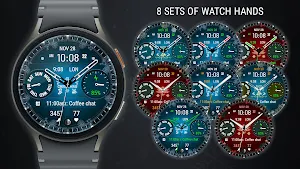 VF02 Winter Watch Face Screenshot 3