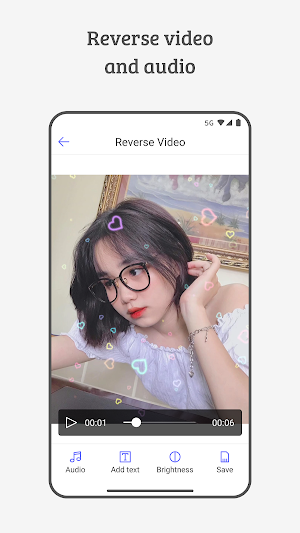Reverse Video Editor (Rewind Video, Movie) Screenshot 0