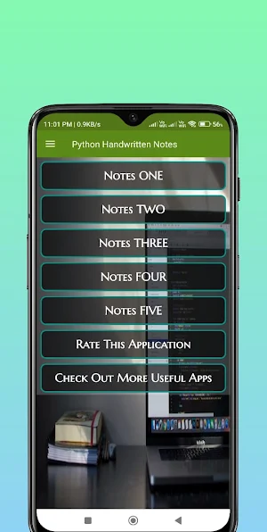 Python Handwritten Notes Screenshot 1