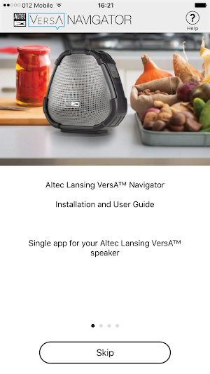 Altec Lansing VersA Navigator Screenshot 1
