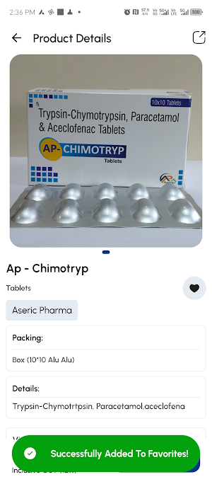 Aseric Pharma- PCD Franchisee Screenshot 2