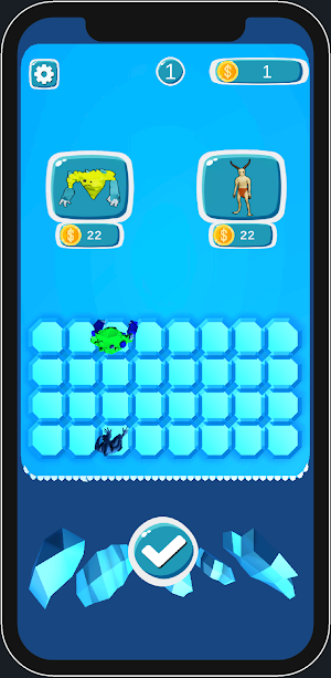 Merge Beasts- Ice Battle Screenshot 0