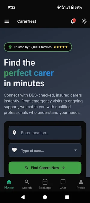 CarerNest Screenshot 0