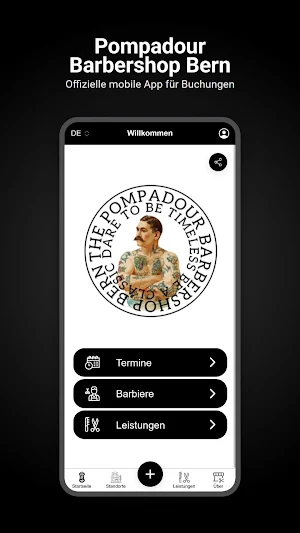 Pompadour Barbershop Bern Screenshot 0