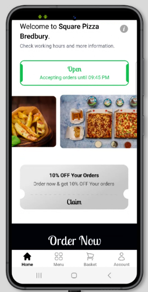 Square Pizza Bredbury Screenshot 0