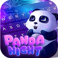 Panda Night Keyboard Theme
