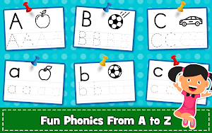ABC PreSchool Kids Tracing & Phonics Learning Game Screenshot 2