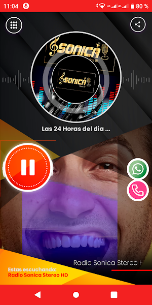 Radio Sonica Stereo HD Screenshot 1
