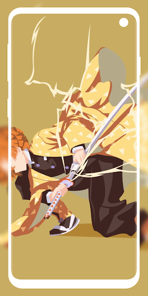 Agatsuma Zenitsu Wallpaper HD Screenshot 3