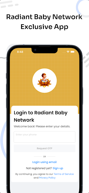 Radiant Baby Network Screenshot 0