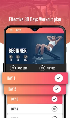 Female Flat Stomach Workout: Burn Belly Fat Screenshot 1