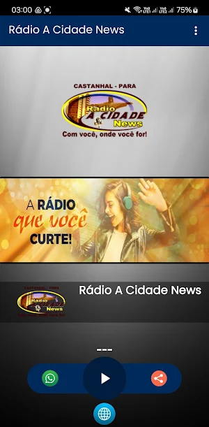 Rádio A Cidade News Screenshot 2