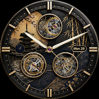 Kyoto Gear Japanese Watch Face