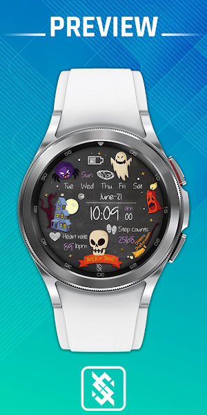 BFF15- Halloween Sticker Screenshot 0