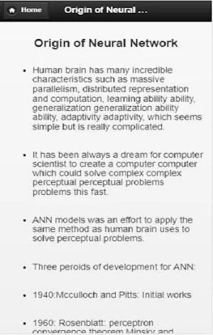 Artificial Neural Network Screenshot 1