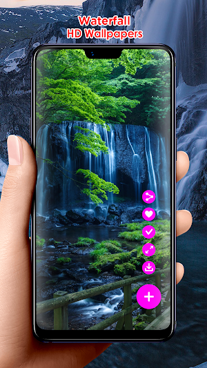 Waterfall HD Wallpapers Screenshot 2