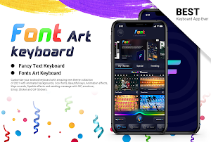 Fonts Art Keyboard : Text Font Screenshot 0