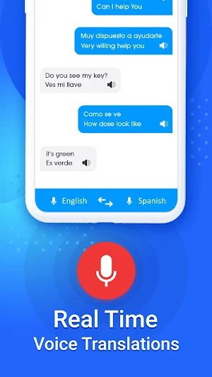 Language Translator, Free Translation Voice & Text Screenshot 1
