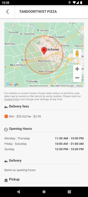 TandooriTwist Pizza Screenshot 2