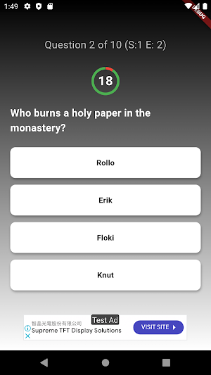 Vikings Trivia Quiz Screenshot 2