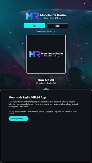 Moorlands Radio Official App Screenshot 2