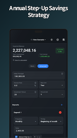 Compound Calc: FIRE & Trading Screenshot 3