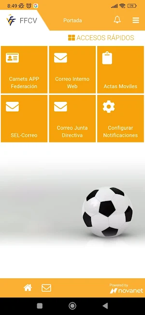 Intranet FFCV Screenshot 1
