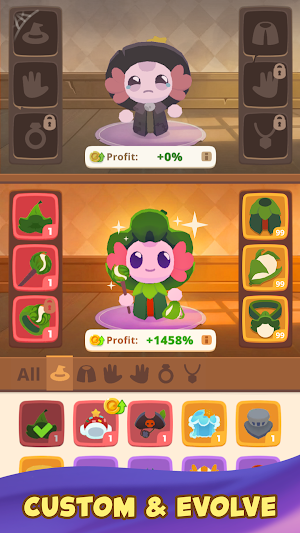 MagiLotl: Idle Wizard Tycoon Screenshot 1