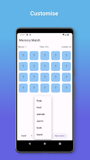 Simple Memory Game For Kids Screenshot 3