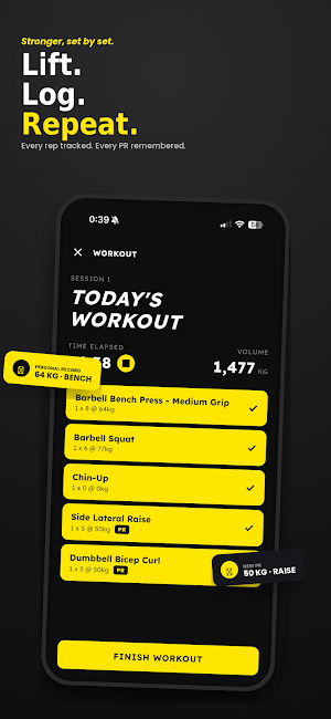 Spotter: AI Workout Companion Screenshot 0