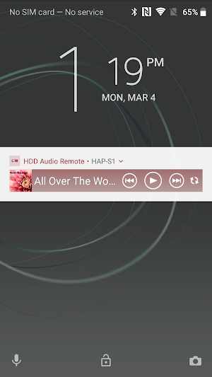 HDD Audio Remote Screenshot 1