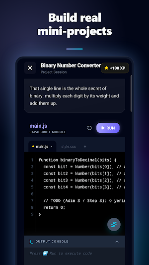 Kipincode: Learn to Code Screenshot 1