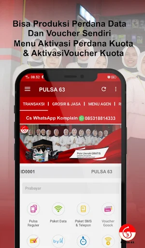 PULSA 63 : Grosir Pulsa Screenshot 2