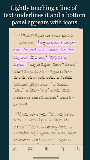 Pastors Telugu Study Bible Screenshot 1